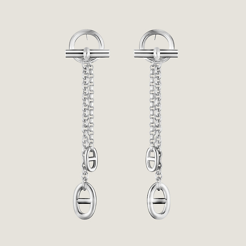 HERMES エルメス ファランドール　MM ピアス ピアス 《ファランドール》 MM | Hermès - エルメス-公式サイト